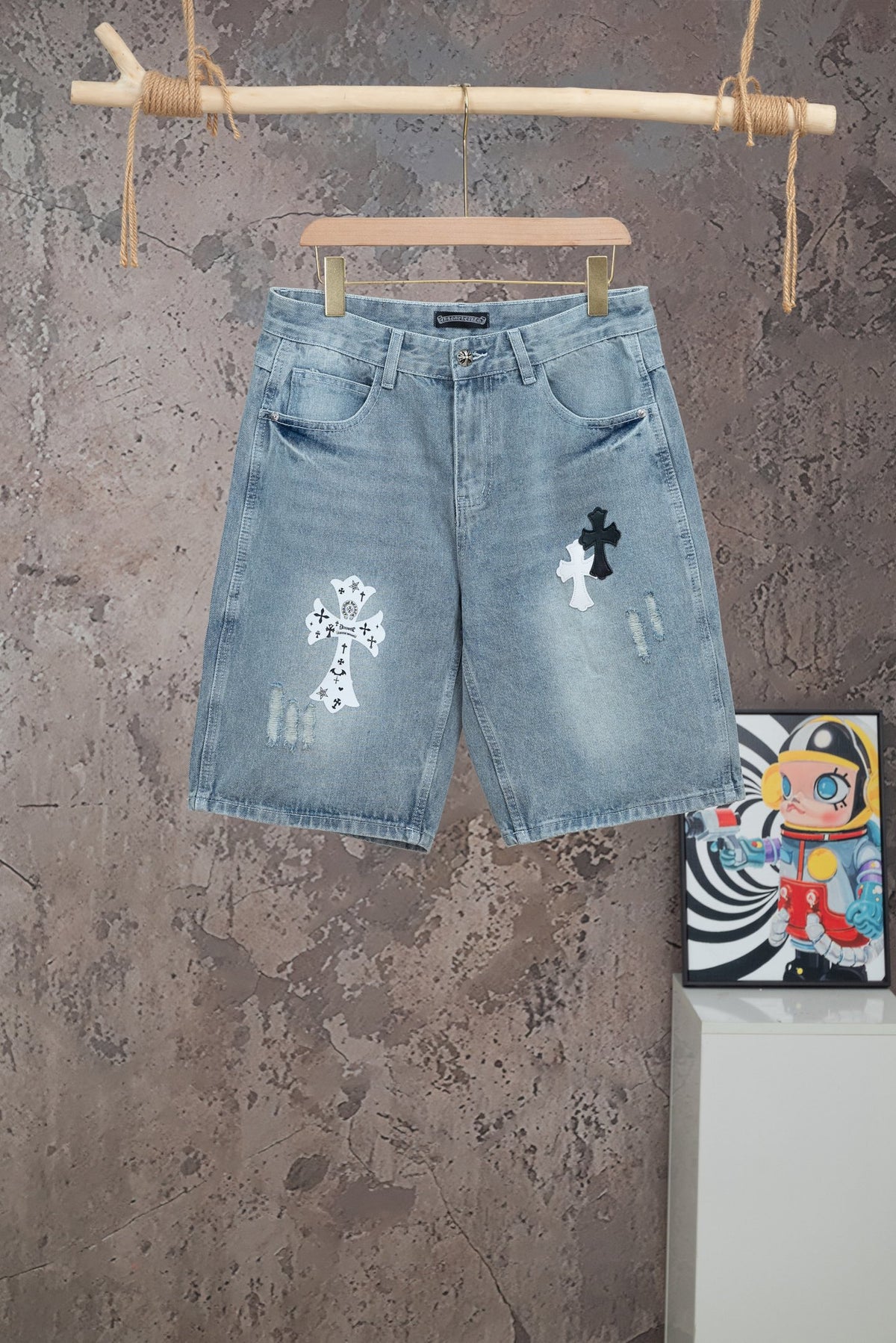 Pantalón Chrome Hearts #498303 CALIDAD ORIGINAL