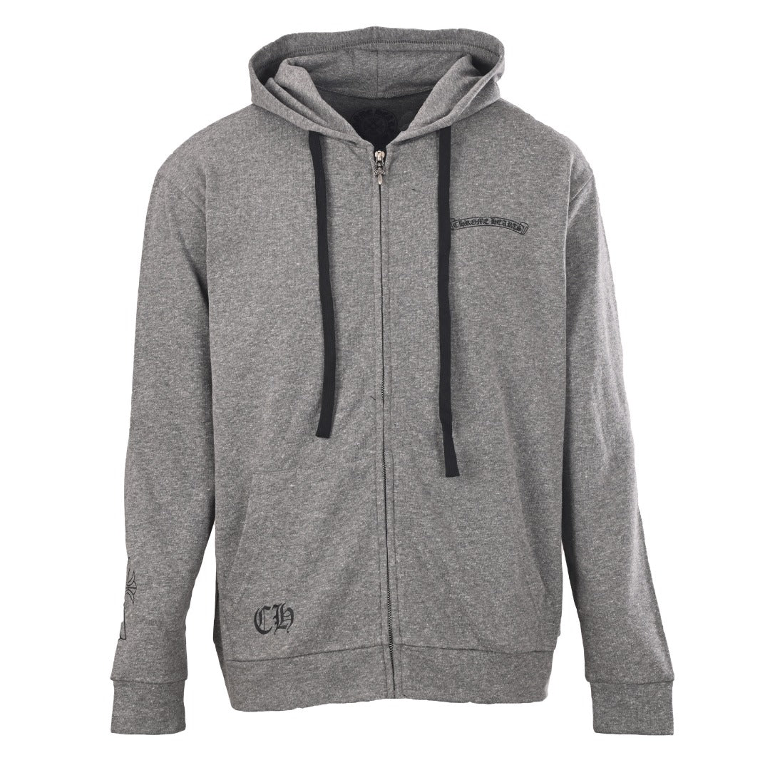 Chaqueta Chrome Hearts Capucha Cruz Negra CALIDAD ORIGINAL