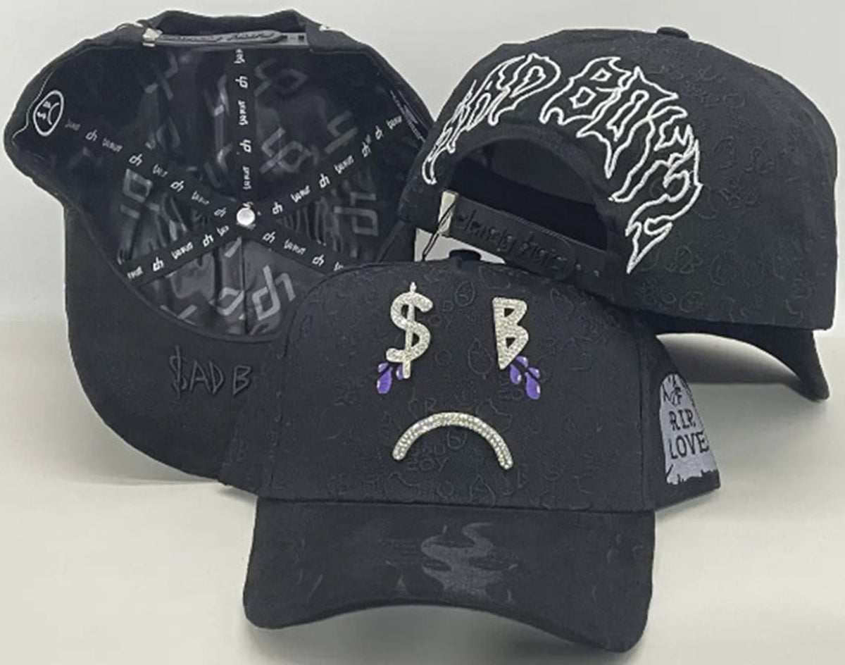 Gorra Carita triste con texto $B
