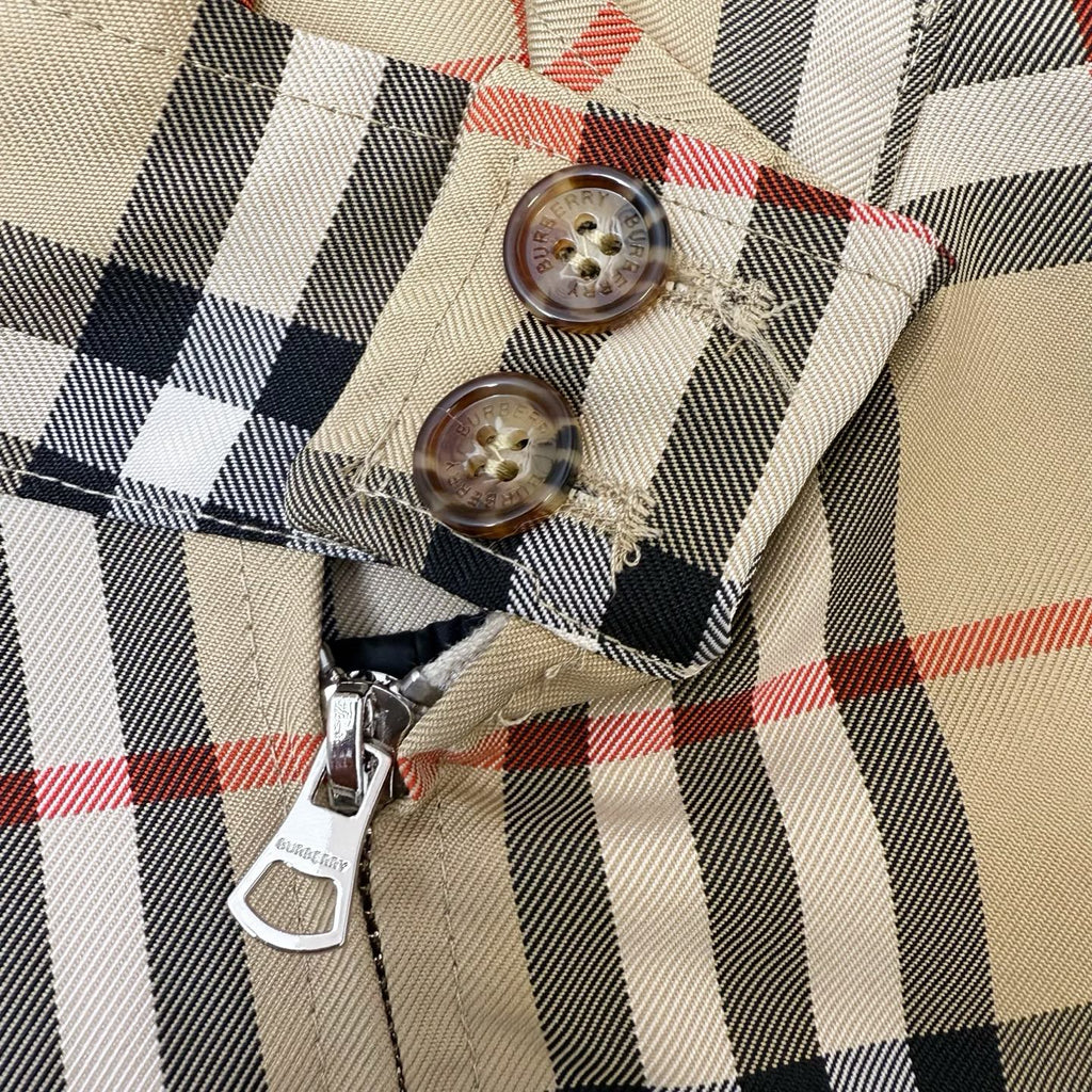 Chaqueta Burberry a cuadros stand-up collar chaqueta CALIDAD ORIGINAL
