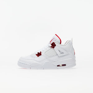 Air Jordan 4 Retro - Blanco y Rojo