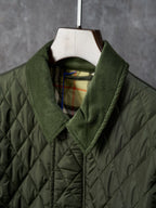 Chaqueta Burberry acolchada Nylon Barn a cuadros con cuello de pana CALIDAD ORIGINAL