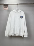 Sudadera Chrome Hearts 2026 nuevo degradé Toothbrush bordado herradura logo Washed y desgastado para pareja con capucha CALIDAD ORIGINAL