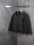 Chaqueta Burberry acolchada Nylon Barn a cuadros con cuello de pana - Estilo B CALIDAD ORIGINAL