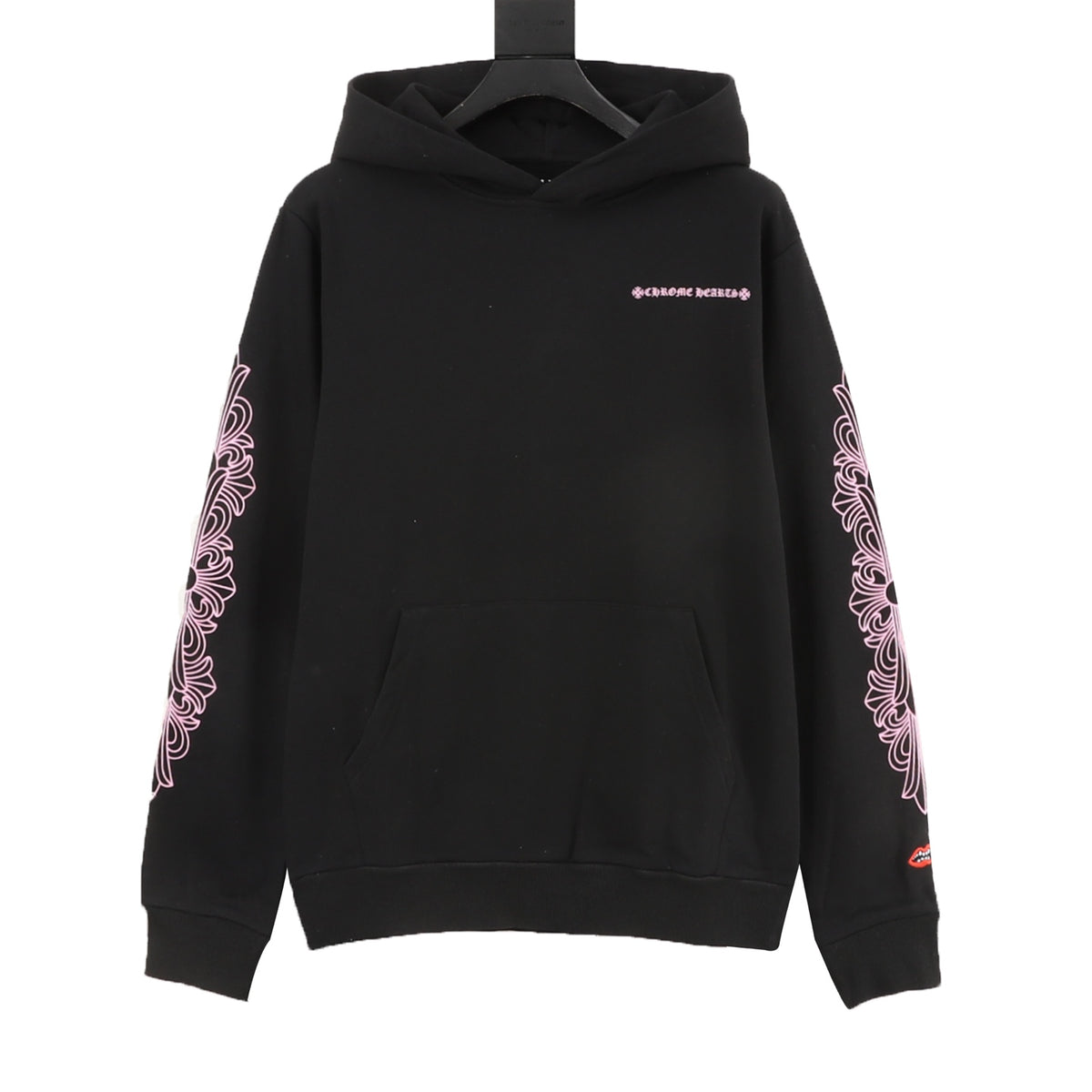 Sudadera Chrome Hearts 25FW rosado sánscrito con capucha CALIDAD ORIGINAL