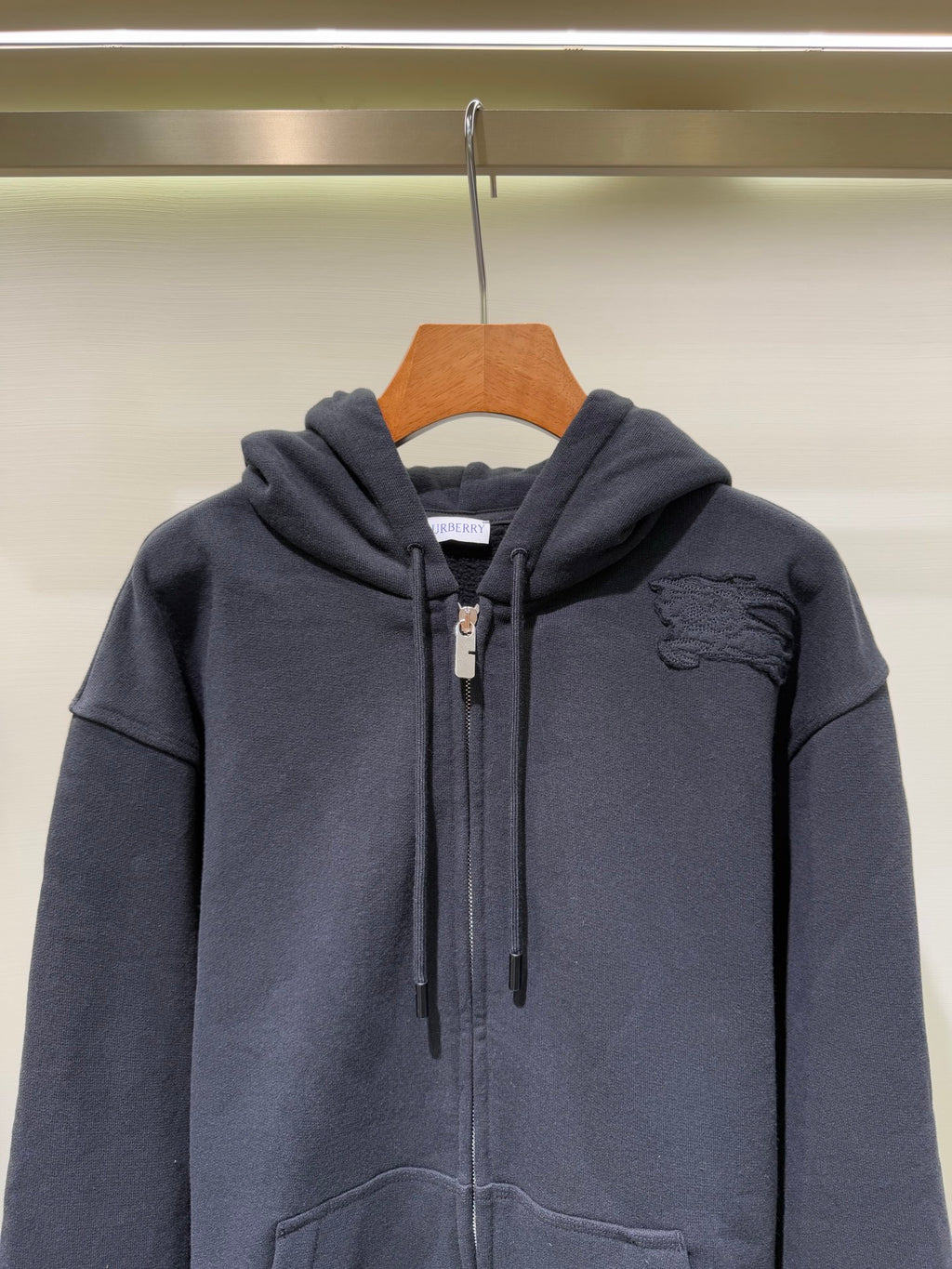 Sudadera Burberry Horse patchwork con capucha chaqueta - Estilo B CALIDAD ORIGINAL