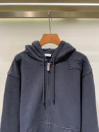 Sudadera Burberry Horse patchwork con capucha chaqueta - Estilo B CALIDAD ORIGINAL