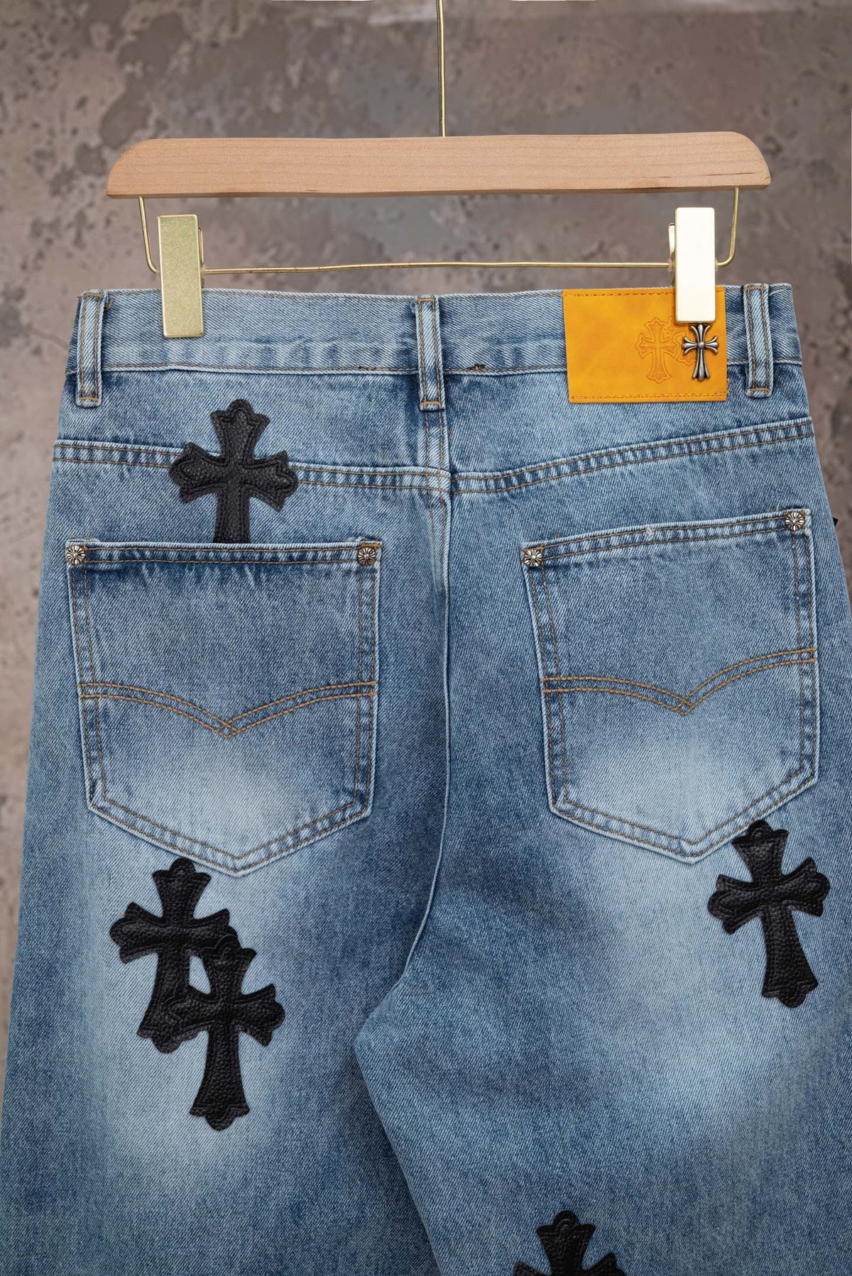 Pantalón Chrome Hearts #498308 CALIDAD ORIGINAL