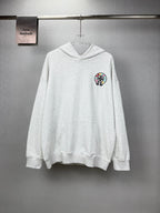 Sudadera Chrome Hearts 2026 nuevo bordado herradura colorido sánscrito logo Washed y desgastado para pareja con capucha CALIDAD ORIGINAL