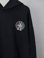 Sudadera Chrome Hearts 2026 nuevo bordado herradura colorido sánscrito logo Washed y desgastado para pareja con capucha - Estilo B CALIDAD ORIGINAL