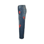 Pantalón Chrome Hearts Jeans Cruz Bordada CALIDAD ORIGINAL