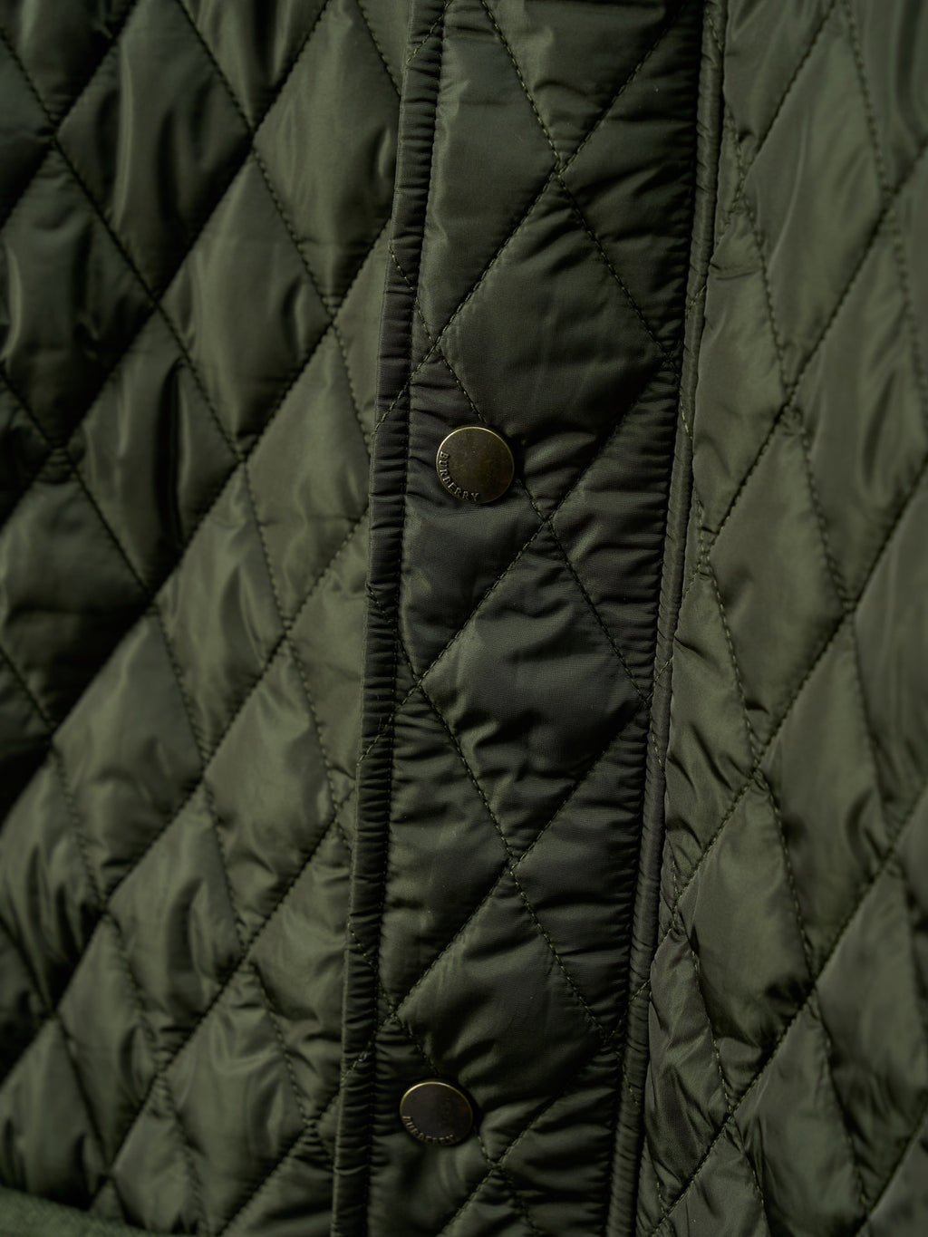Chaqueta Burberry acolchada Nylon Barn a cuadros con cuello de pana CALIDAD ORIGINAL
