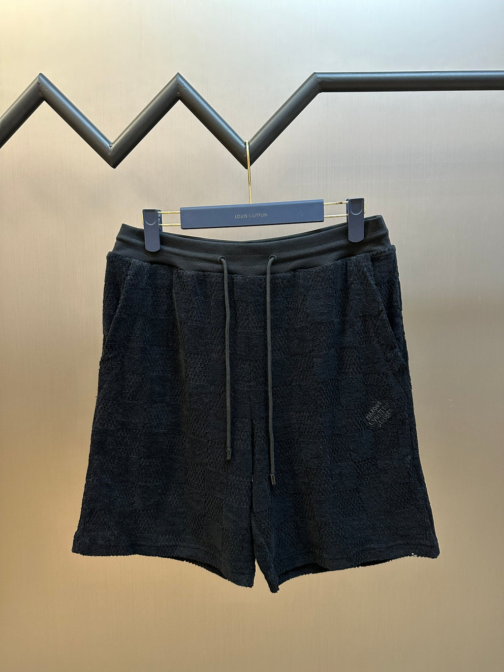 Short Louis Vuitton plaid jacquard terry cloth shorts CALIDAD ORIGINAL