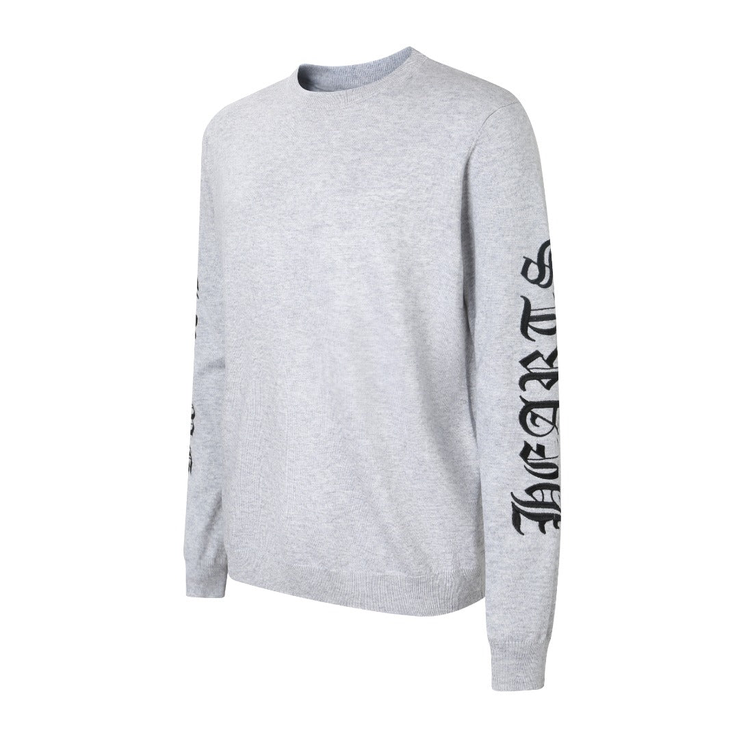 Chompa Chrome Hearts 26SS pergamino bordado Sweater - Estilo B CALIDAD ORIGINAL