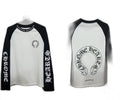 Chrome Hearts Raglán CH - Blanco/Negro - CALIDAD ORIGINAL