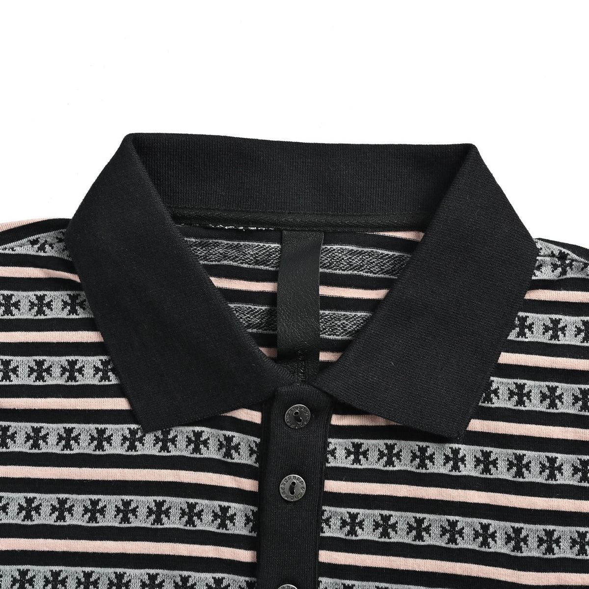 Polo Chrome Hearts Rayas Manga Larga - Estilo A CALIDAD ORIGINAL