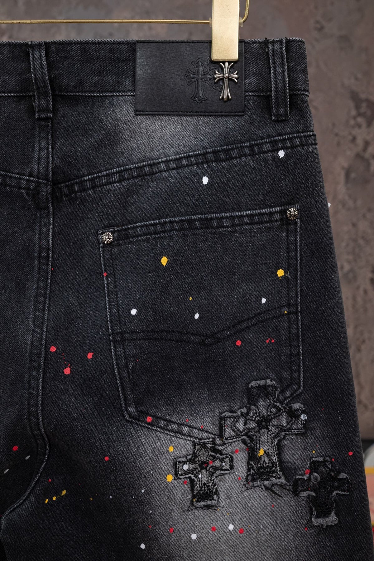 Pantalón Chrome Hearts #498300 CALIDAD ORIGINAL