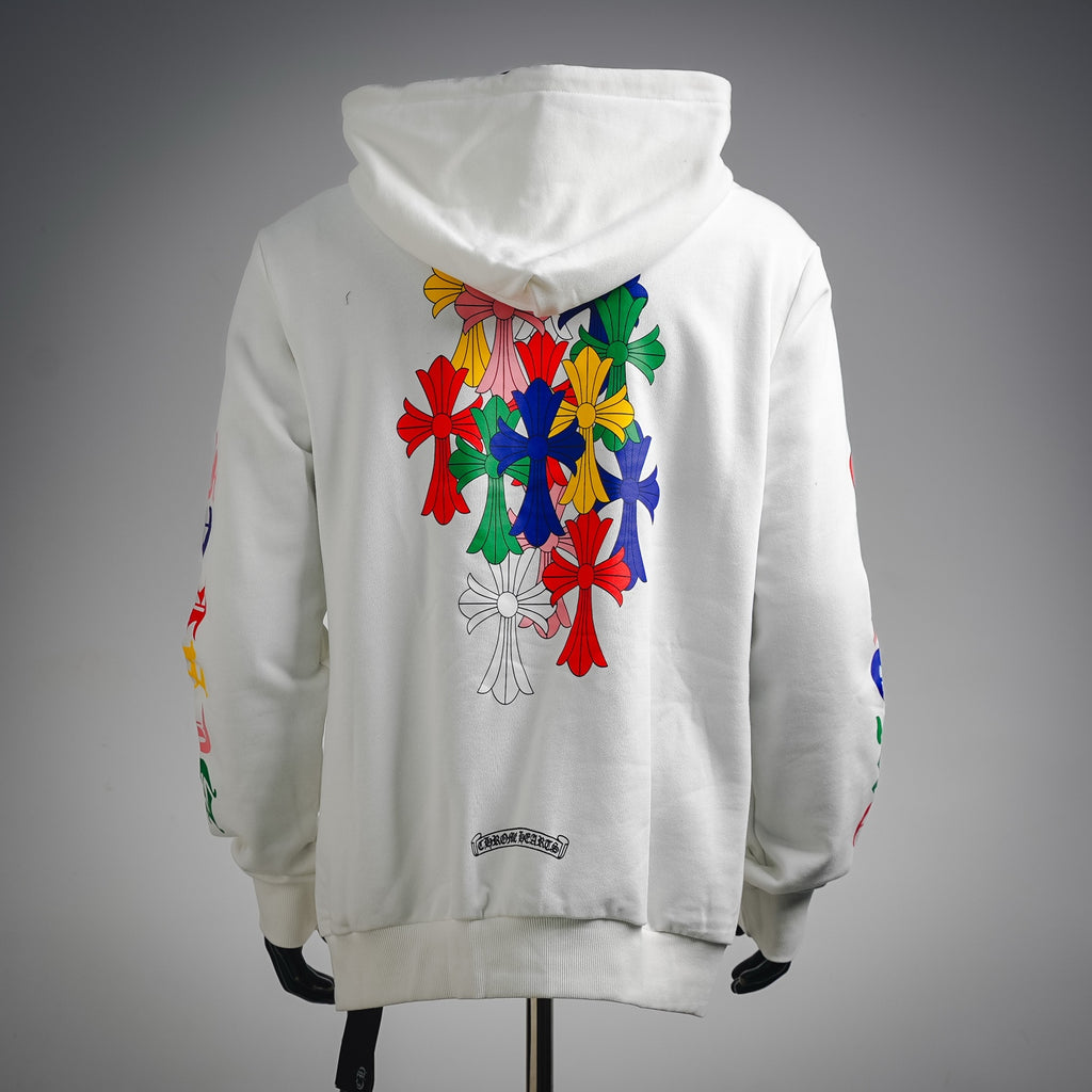 Sudadera Chrome Hearts Capucha Sánscrito Colorido - Estilo B CALIDAD ORIGINAL