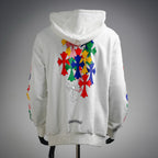 Sudadera Chrome Hearts Capucha Sánscrito Colorido - Estilo B CALIDAD ORIGINAL
