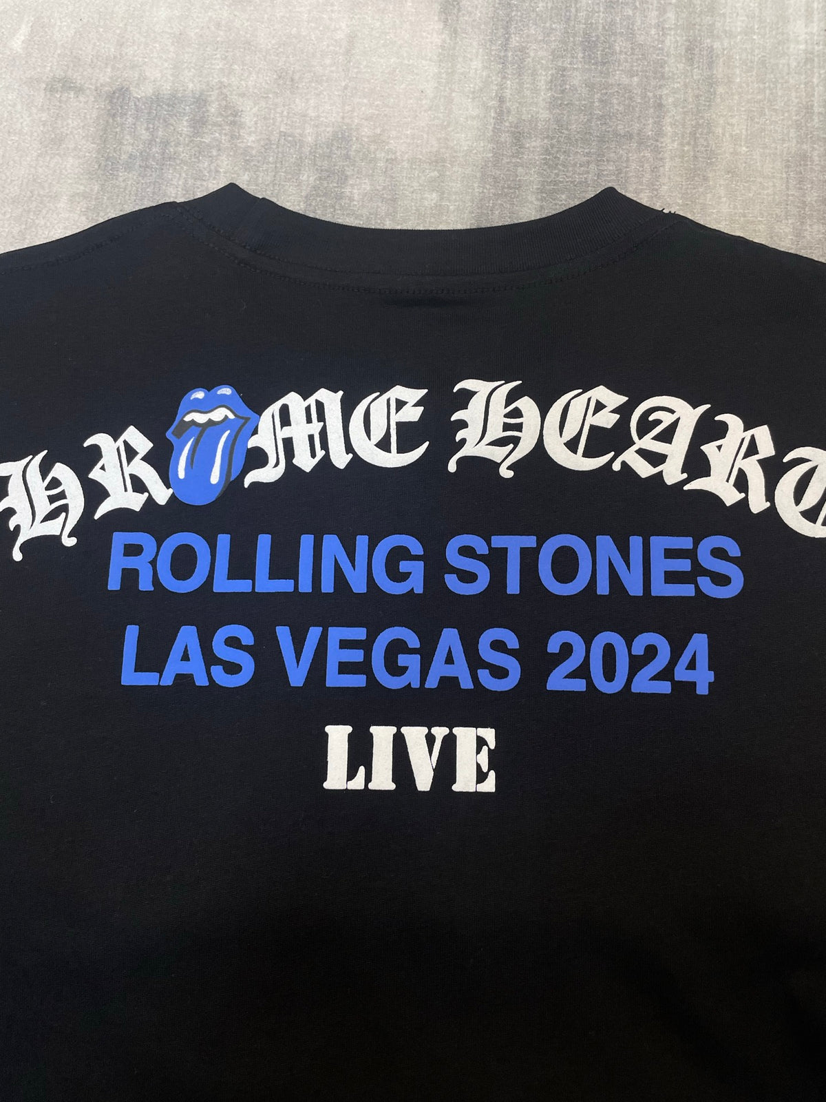 Prenda Chrome Hearts CH Rolling Stones nuevo York edición limitada Tongue 300g Premium CALIDAD ORIGINAL