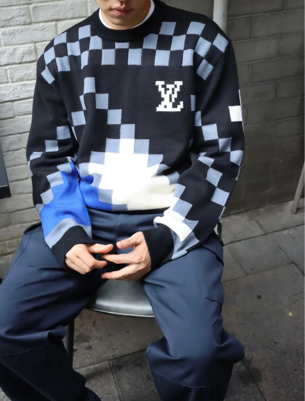 Chompa Louis Vuitton upper body effect - Estilo C CALIDAD ORIGINAL