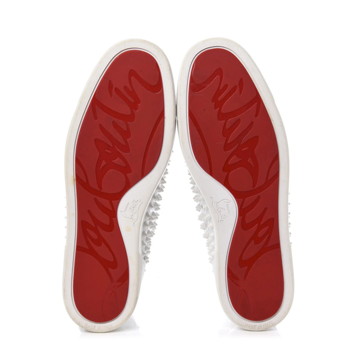 Christian Louboutin Suela Roja - Blanco