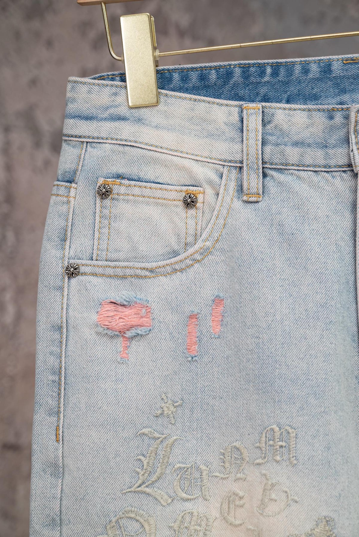 Pantalón Chrome Hearts #498276 CALIDAD ORIGINAL