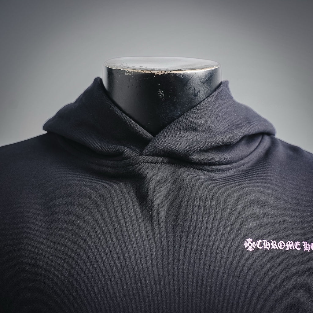 Sudadera Chrome Hearts 25FW rosado sánscrito con capucha - Estilo B CALIDAD ORIGINAL