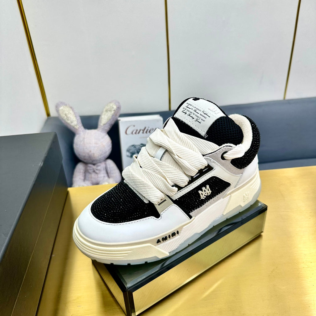 Amiri MA-1 Crystal – Negro/Blanco