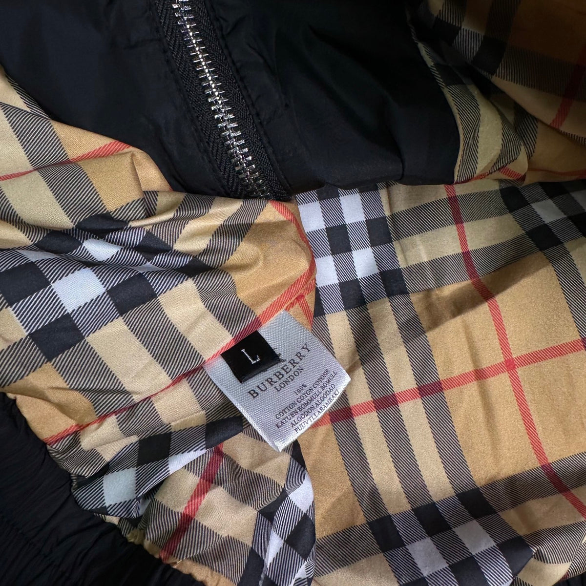 Chaqueta Burberry 2025 nuevo Horse Emblem Badge Back con Letter logo Couple con capucha con cremallera CALIDAD ORIGINAL