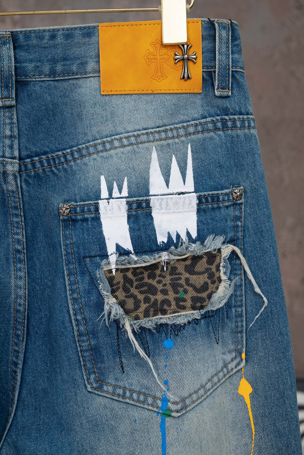 Pantalón Chrome Hearts #498334 CALIDAD ORIGINAL