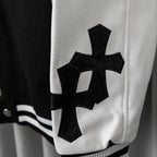 Chaqueta Chrome Hearts Estilo Béisbol SS26 Pasarela Bordado Pesado CALIDAD ORIGINAL