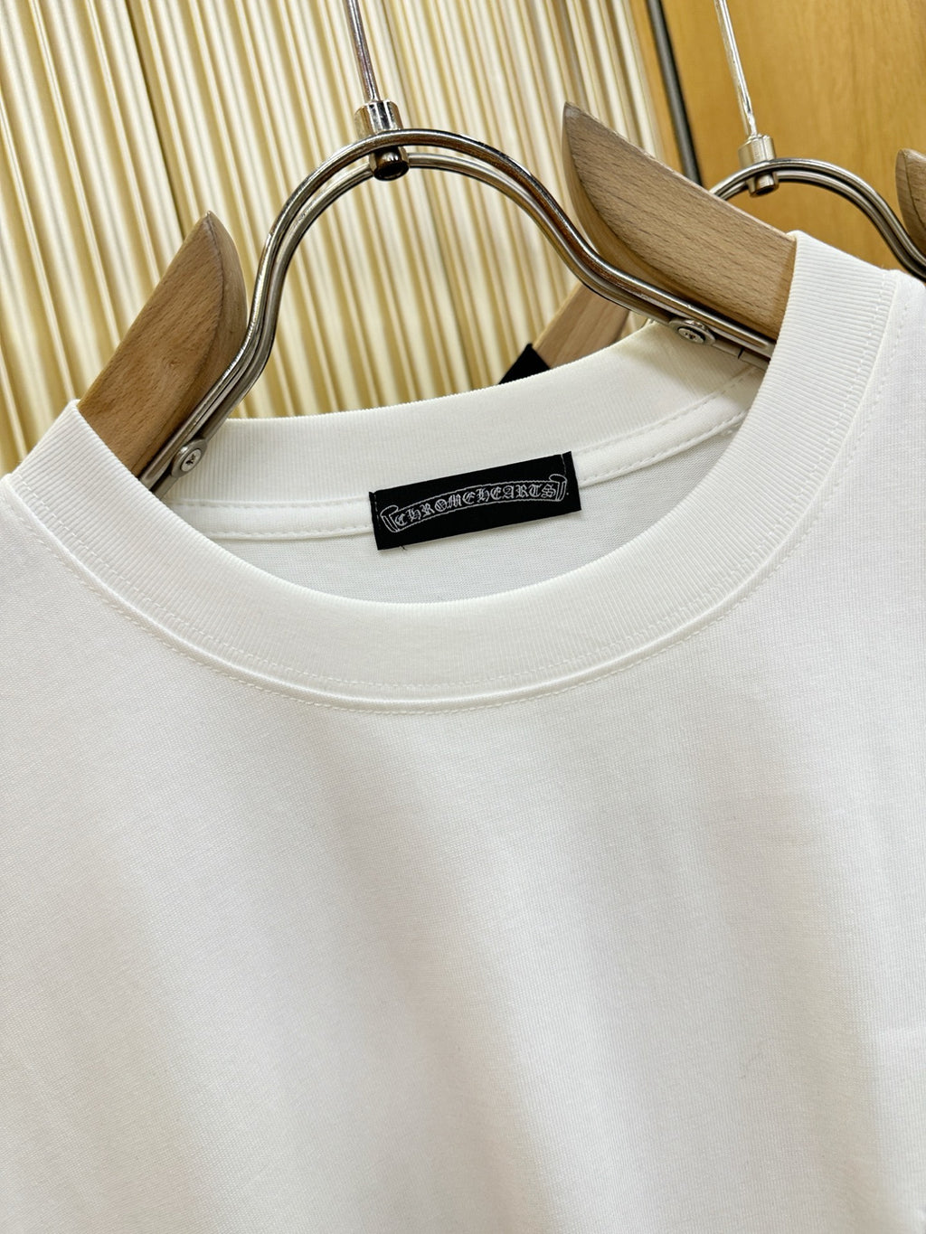 Polera Chrome Hearts 26SS verano nuevo cuello redondo manga corta polera - Estilo E CALIDAD ORIGINAL