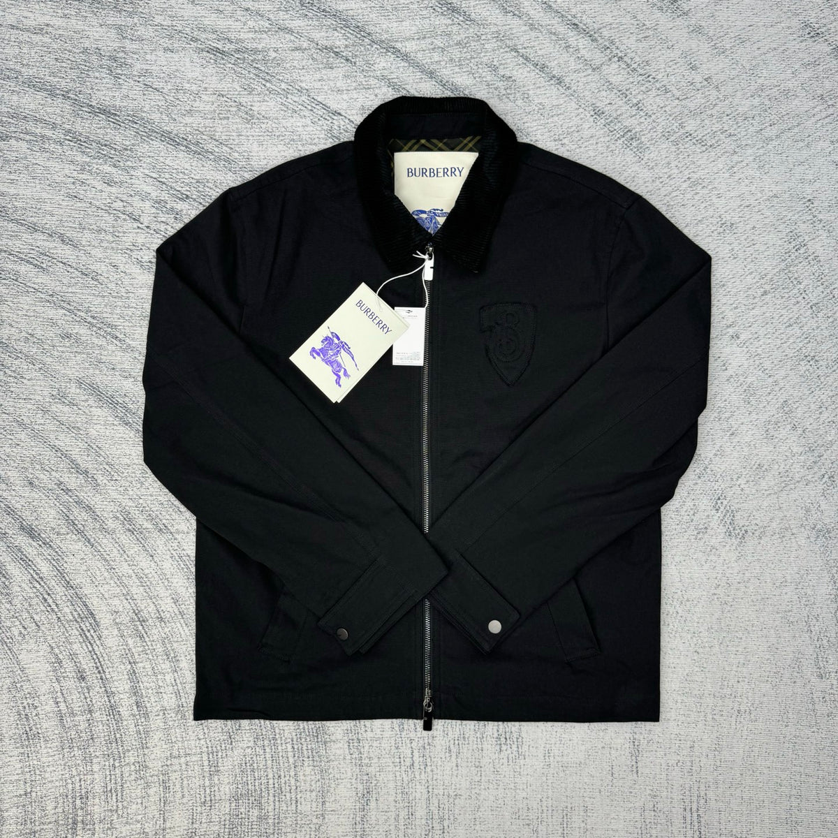 Chaqueta Burberry 2025SS nuevo a cuadros Work chaqueta CALIDAD ORIGINAL
