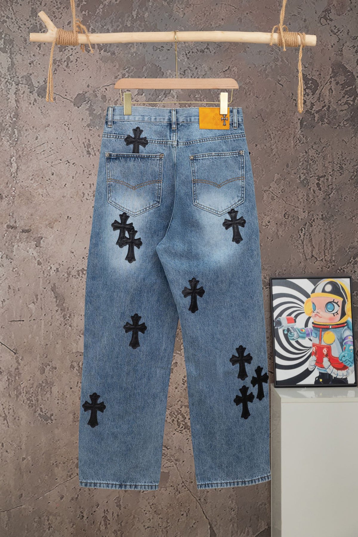 Pantalón Chrome Hearts #498308 CALIDAD ORIGINAL