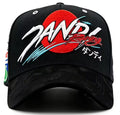 Gorra Dandy estilo carreras con círculo rojo