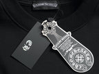 Sudadera Chrome Hearts 2026 cruz bordado verano nuevo Arrival Original Counter American lavado ácido desgastado - Estilo B CALIDAD ORIGINAL