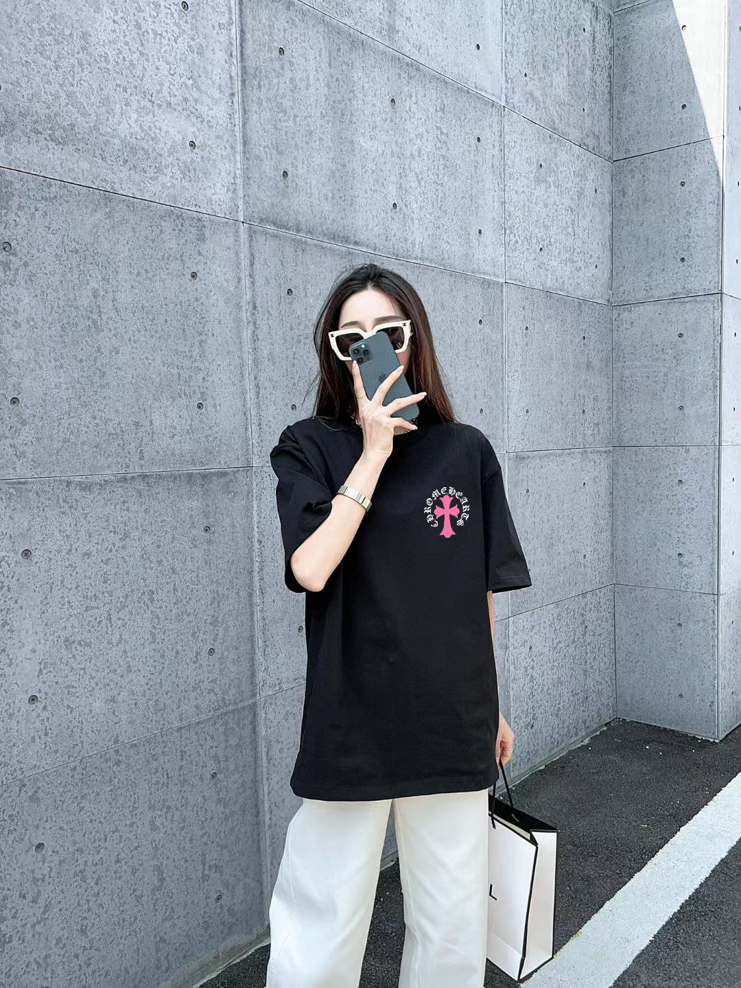Polera Chrome Hearts Logo Print CALIDAD ORIGINAL