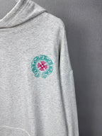 Sudadera Chrome Hearts 2026 nuevo bordado herradura logo Washed y desgastado para pareja con capucha CALIDAD ORIGINAL