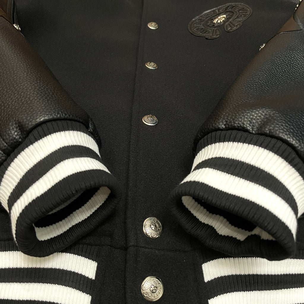 Chaqueta Chrome Hearts CH️ 2024 primavera/verano de pasarela estilo béisbol chaqueta - Estilo B CALIDAD ORIGINAL