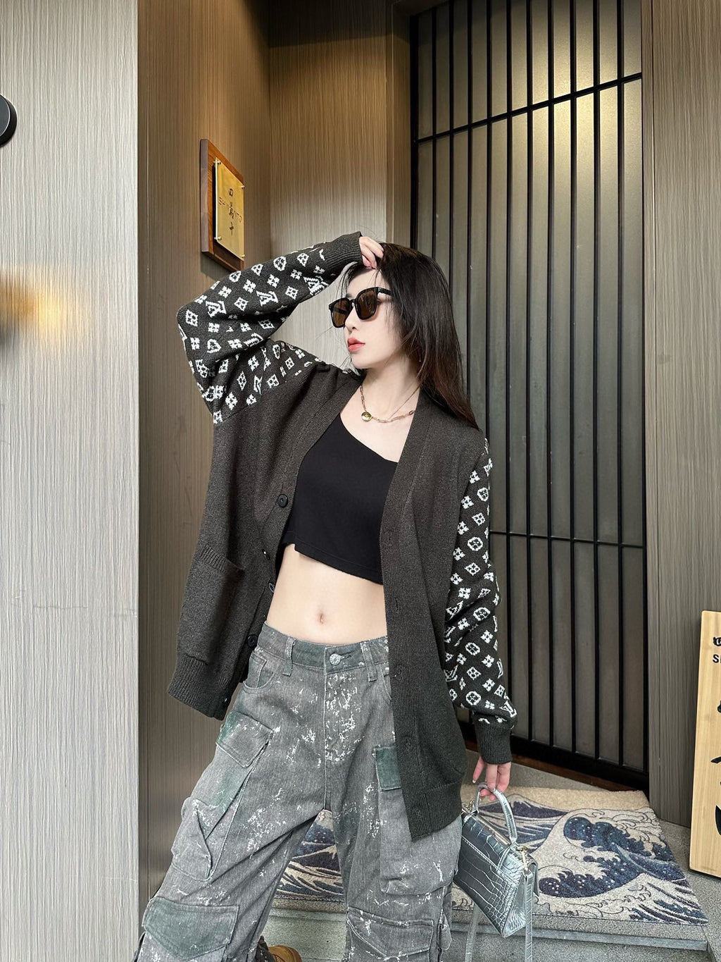 Chompa Louis Vuitton upper body effect - Estilo D CALIDAD ORIGINAL