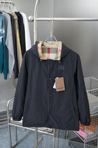 Chaqueta Burberry BR Large a cuadros reversible chaqueta CALIDAD ORIGINAL