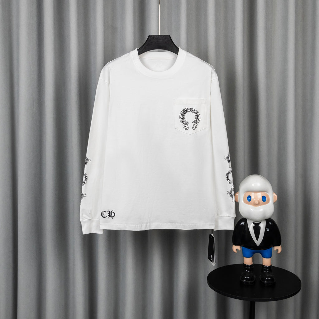 Prenda Chrome Hearts manga larga - Estilo D CALIDAD ORIGINAL