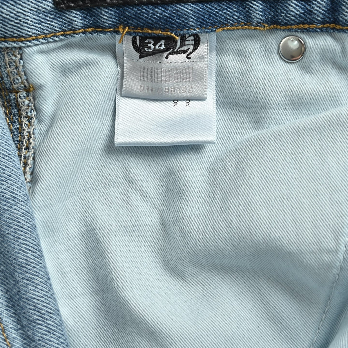 Pantalón Chrome Hearts cuero cruz con estampado de cargo jeans - Estilo D CALIDAD ORIGINAL