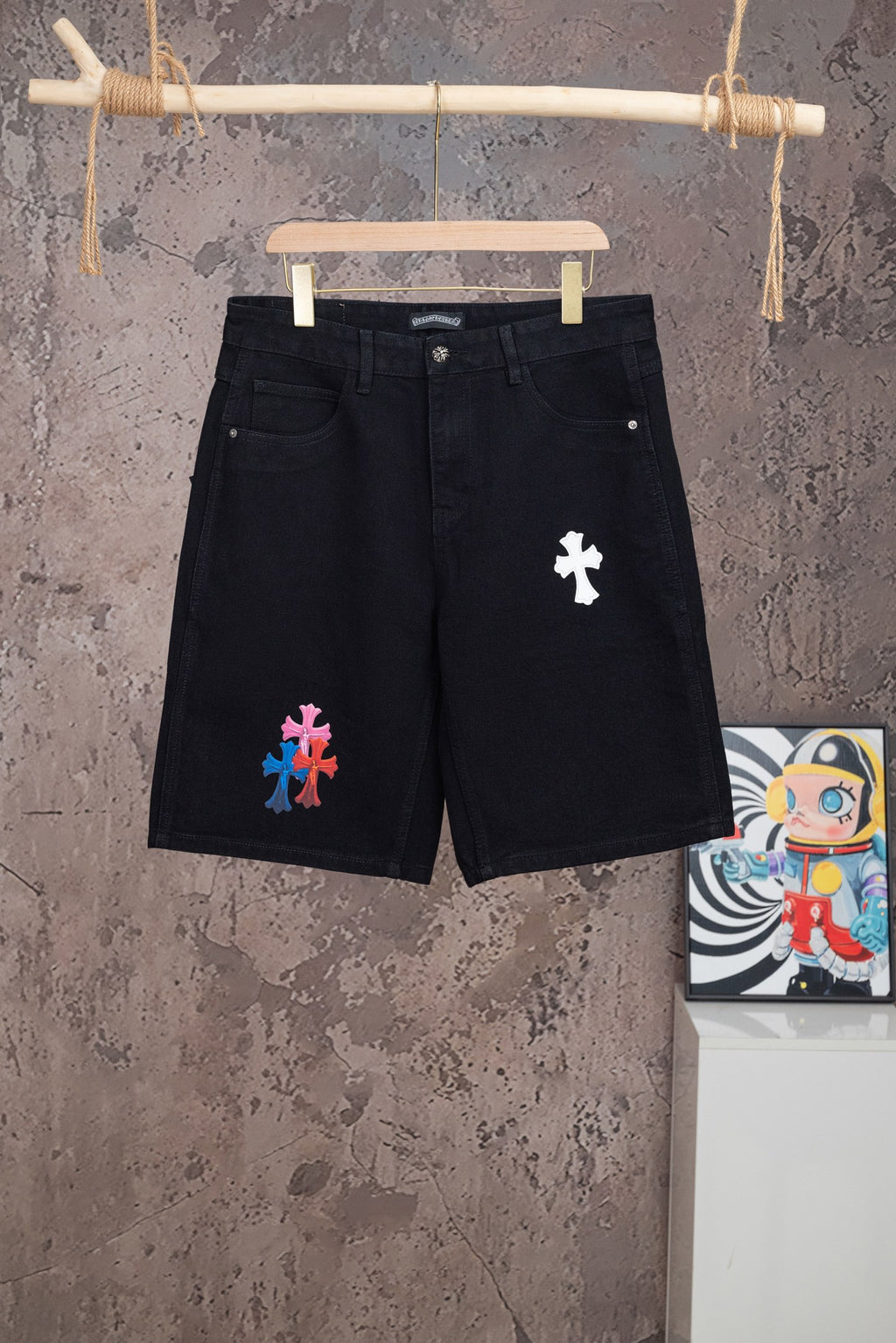 Pantalón Chrome Hearts #498258 CALIDAD ORIGINAL