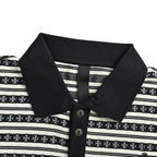Polo Chrome Hearts Rayas Manga Larga - Estilo B CALIDAD ORIGINAL