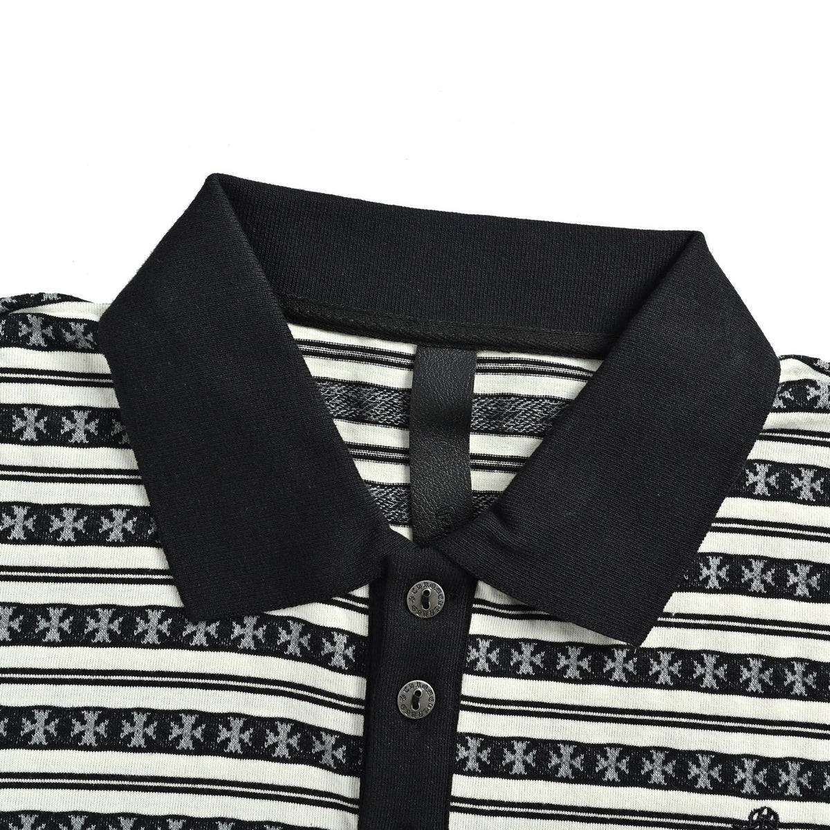 Polo Chrome Hearts Rayas Manga Larga - Estilo B CALIDAD ORIGINAL