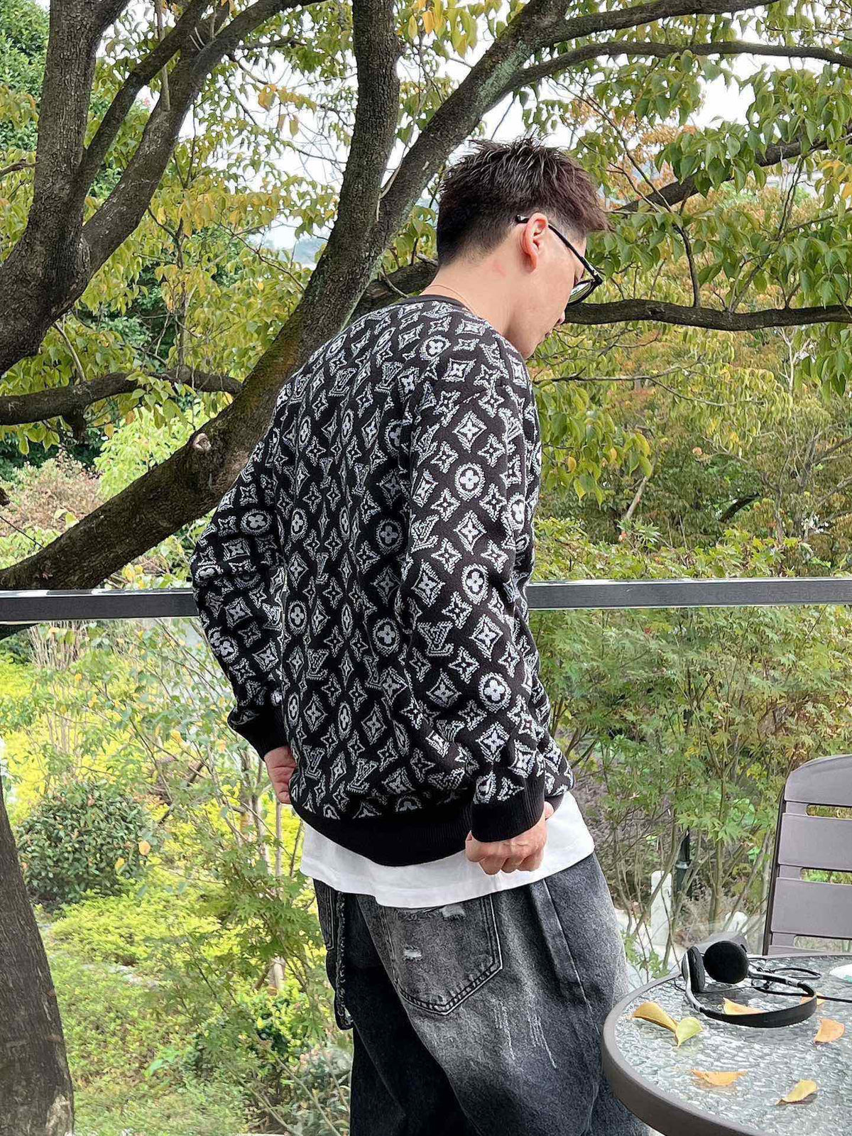 Chompa Louis Vuitton upper body effect - Estilo G CALIDAD ORIGINAL
