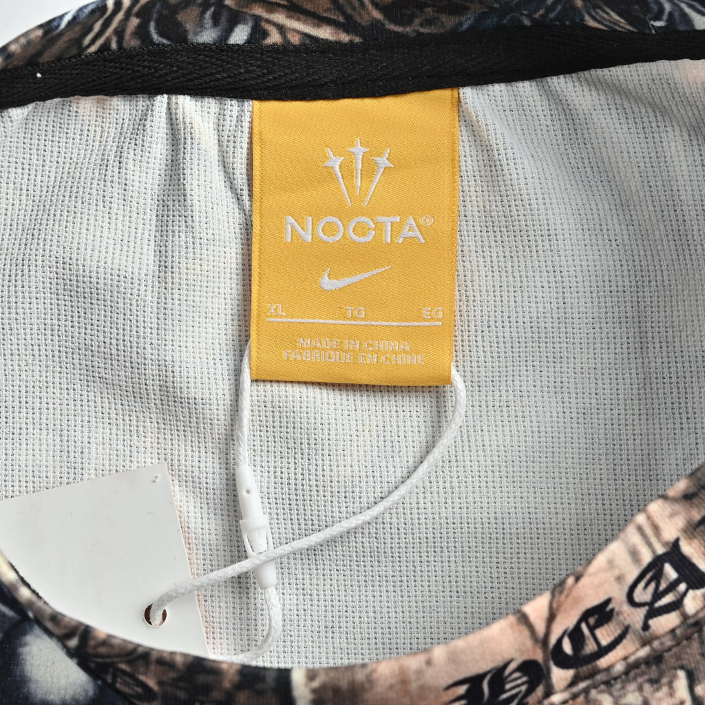 Polera Manga Larga Chrome Hearts x Nike x Nocta colaboración: y Nike estampado integral manga larga CALIDAD ORIGINAL