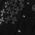 Chaqueta Chrome Hearts CH️ 2024 primavera/verano de pasarela estilo béisbol chaqueta CALIDAD ORIGINAL